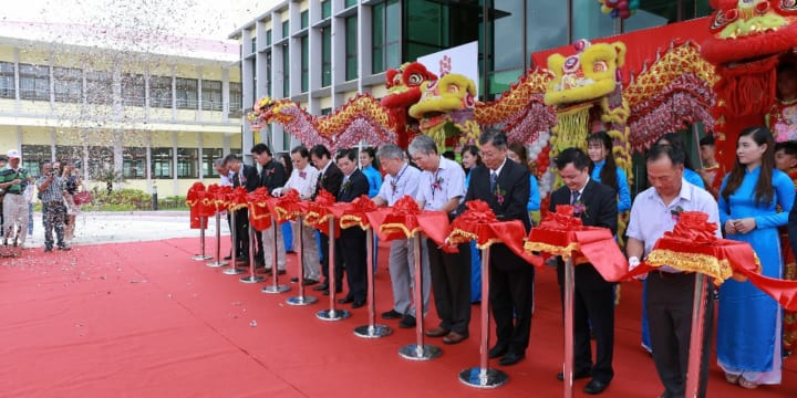 Công ty tổ chức lễ khánh thành tại Nam Định